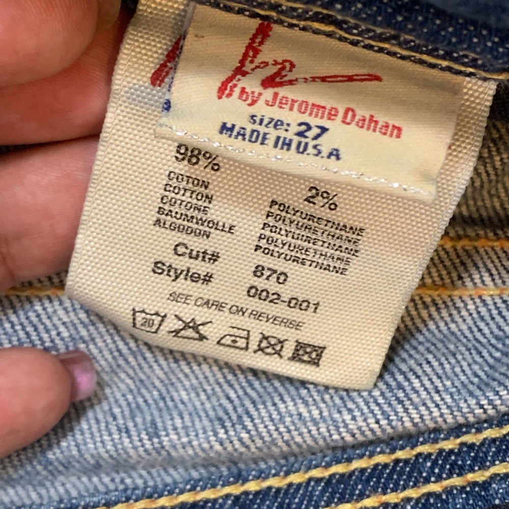COH Ingrid low waist Flair stretch Jeans size 27 - Picture 6 of 7